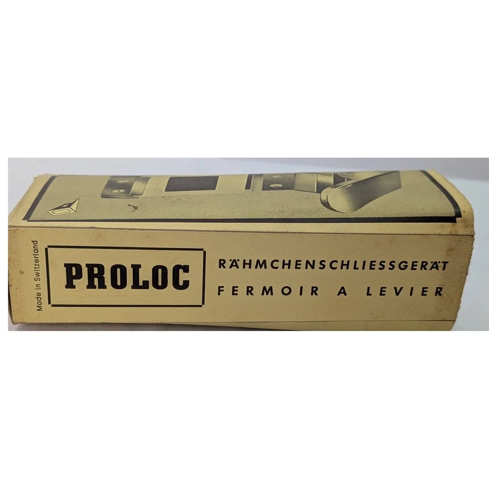 Leica Leitz Wetzlar Proloc Binder Locking Clamp & Pro-Color Slide Binders Set OS
